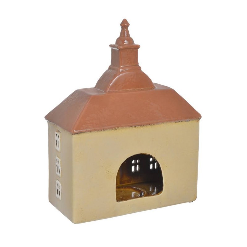 Domek ceramiczny...26cmH..BEIGE