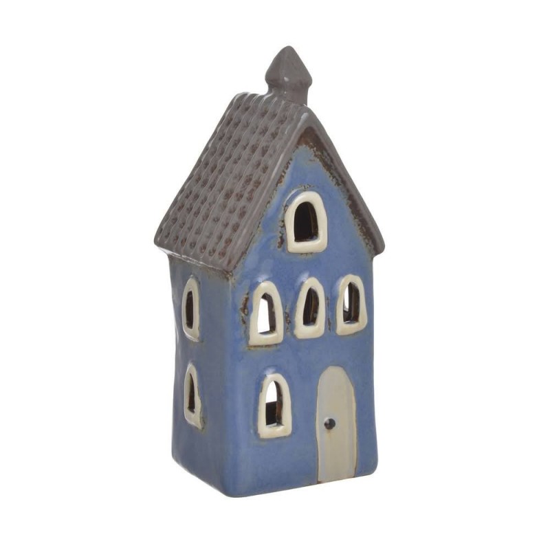 Domek ceramiczny...19cmH...DK.BLUE