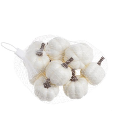 Dynie 12szt-pacz - sztucz.rośl...5cm∅...WHITE