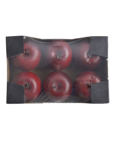 Jabłko 6szt..7cm..30-1 bags..6 pcs-bag....BR RED