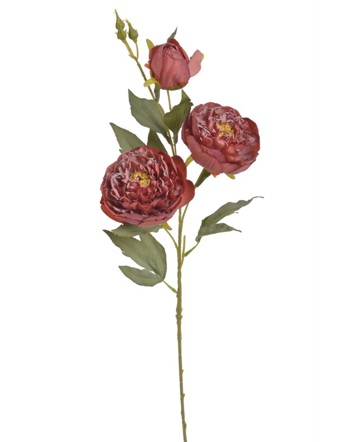 Piwonia 2+1..86cm..120-12 pcs - sztuczna roślina