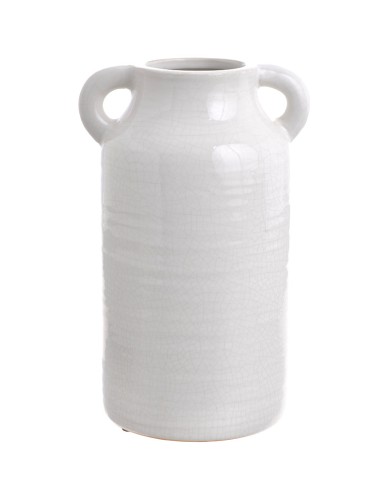 Wazon ceramiczny H24cm...24cm....C16 WHITE