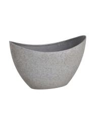 Osłonka przecierana szara D17xH15cm...B GREY