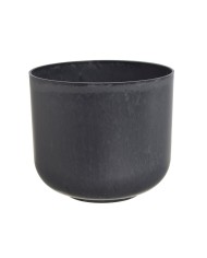 Osłonka przecierana szara D17xH15cm...B.WHITE