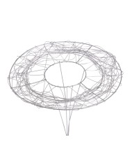 Kryza serce 15cm..15cm....White