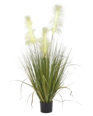 Trawa pampasowa w doniczce LED..180cm....GREEN-WHITE