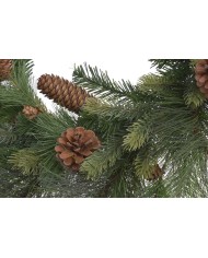Wianek iglasty z szyszkami..60cm....GREEN