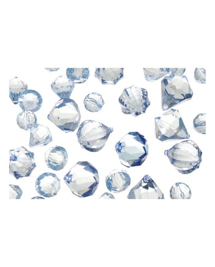 Przezroczyste diamenty 300g 2-4 cm