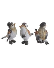 Ptak figurka H12,5cm MIX 3 wzory