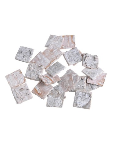 Kostki brzozy wyb. 2,5cm paczka....36-12 bags..+-100 pcs-bag....WHITE