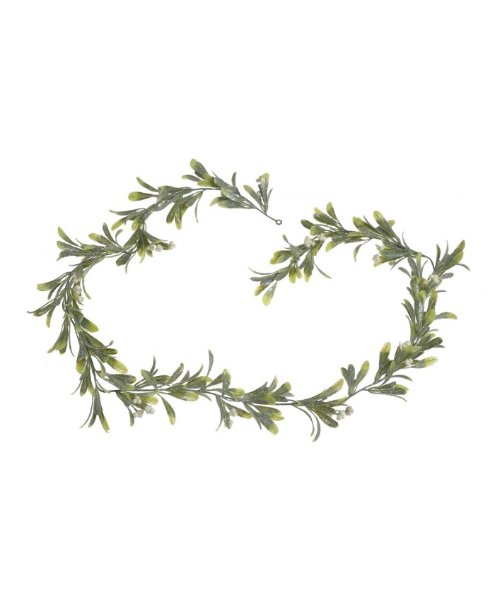 Girlanda jemioła oblodzona 180cm - sztuczna roślina....96-12 pcs......GREEN
