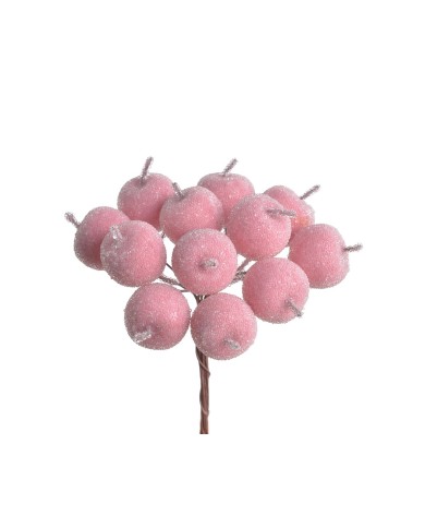 Jabłko w cukrze 12szt/pęczek x12 - sztuczna roślina