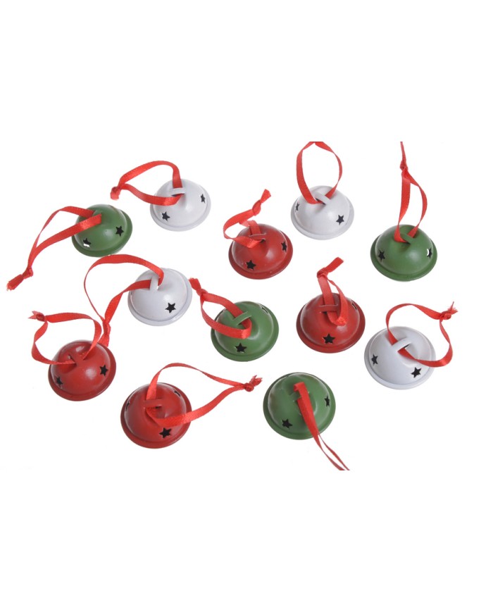 Dzwonki metalowe 12szt-pacz..2x3cm...12 pcs-bag....SET 3 COL