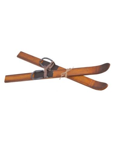 Drewniane narty 60cm - art. dekoracyjny