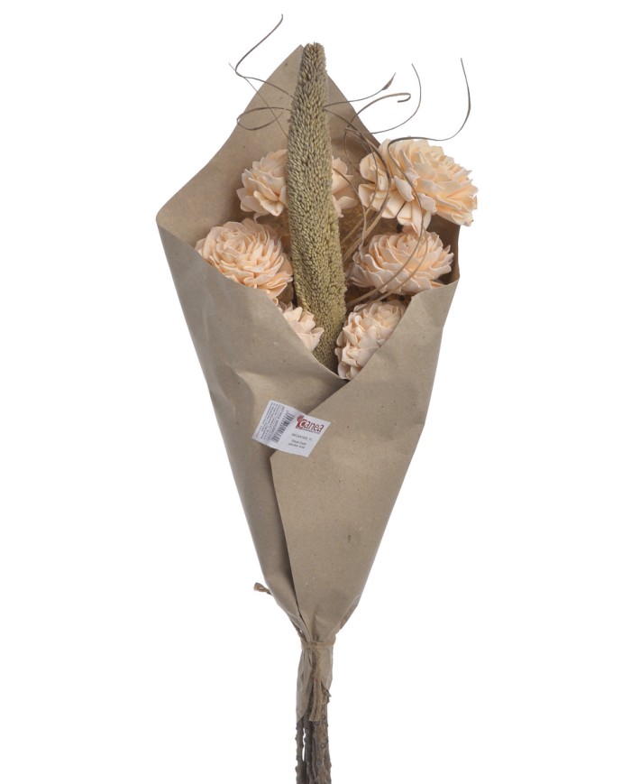 Shola Dalia 8cm 6szt-bukiet, 55cm - susz