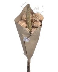 Shola Dalia 8cm 6szt-bukiet, 55cm - susz