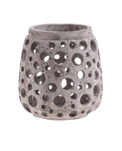 Lampion dziurki 23cm..20cm∅x23cmH..4-1 pcs......NATURAL -A344