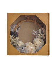 Mini Half Ring Decor -susz..25x25x6cm...NATURAL