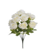 Bukiet róż x12..38cm..30-0 pcs - sztuczna roślina