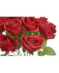 Bukiet róż x12..38cm..30-0 pcs - sztuczna roślina