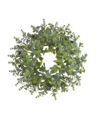 Wianek z pąkami..23cm...03 GREEN