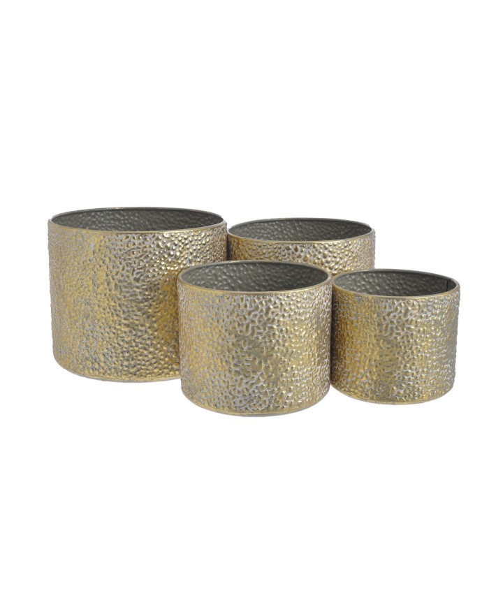 Metalowe osłonki 4szt-kpl...GOLD-WHITE