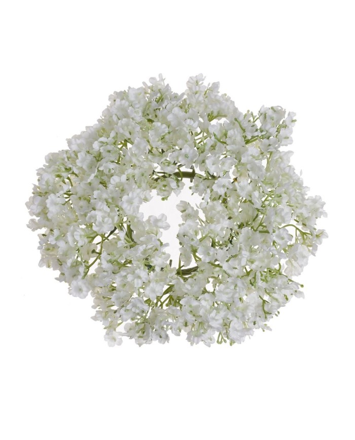 Wianek gipsówka..25cm..72-12 pcs......1 CREAM