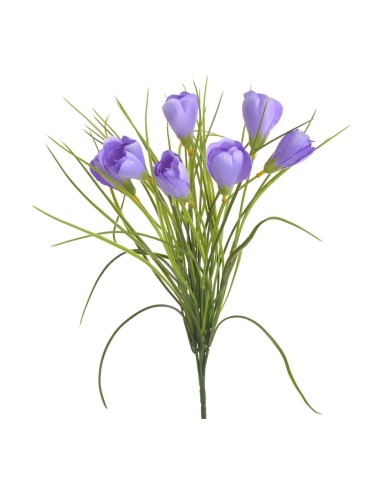 Krokus x7...40cm - sztuczna roślina