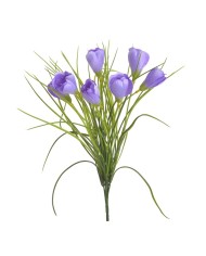 Krokus x7...40cm - sztuczna roślina