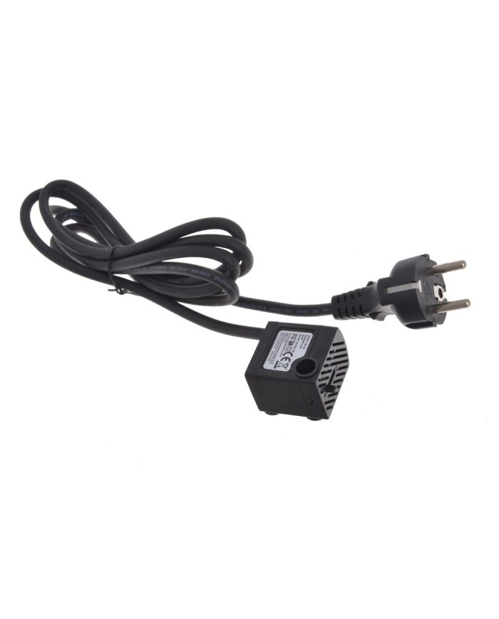 Metalowa fontanna, zasilanie 12V, kabel 1,7m, H87cm