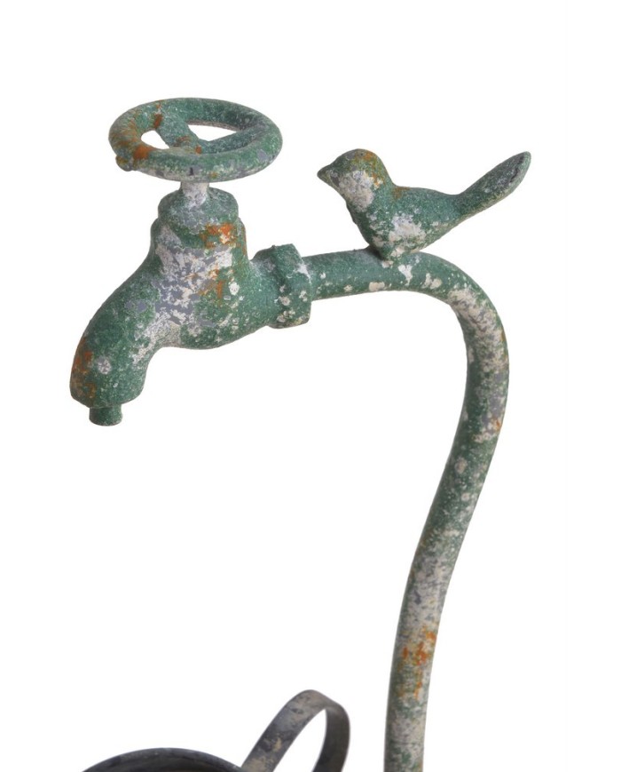 Metalowa fontanna, zasilanie 12V, kabel 1,7m, H87cm