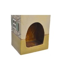 Domek ceramiczny...26,5cmH....YELLOW