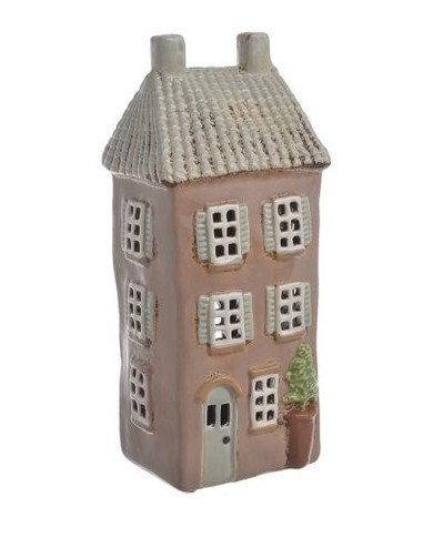 Domek ceramiczny...29cmH.....BEIGE