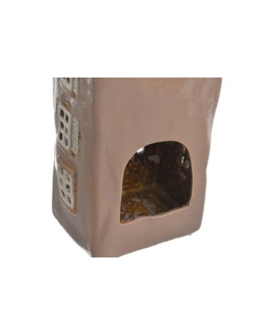 Domek ceramiczny...29cmH.....BEIGE