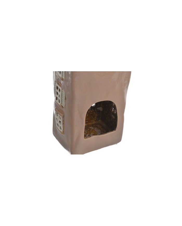 Domek ceramiczny...29cmH.....BEIGE