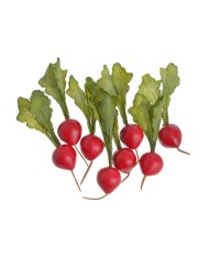 Truskawki na piku 10szt-pacz...11,5cmL (4cmLx5cmWx3cmH)...RED