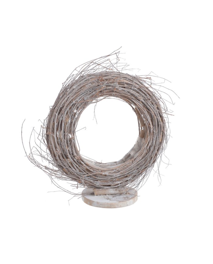 Stojąca osłonka H33cm..30cm∅x33cmH..8-8 pcs......WHITE WASHED