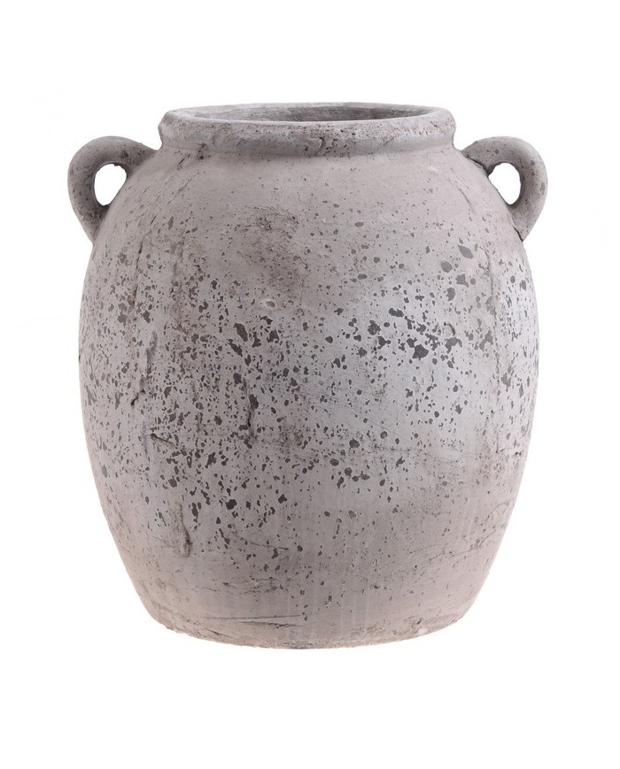 Garniec 30cm....2-1 pcs......NATURAL-A344 cement