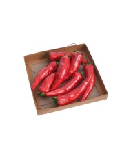 Truskawki na piku 10szt-pacz...11,5cmL (4cmLx5cmWx3cmH)...RED