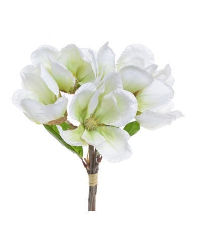 Magnolia 31cm 5szt/pęczek -sztuczna roślina