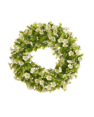 Wianek z kwiatami 45cm....16-4 pcs