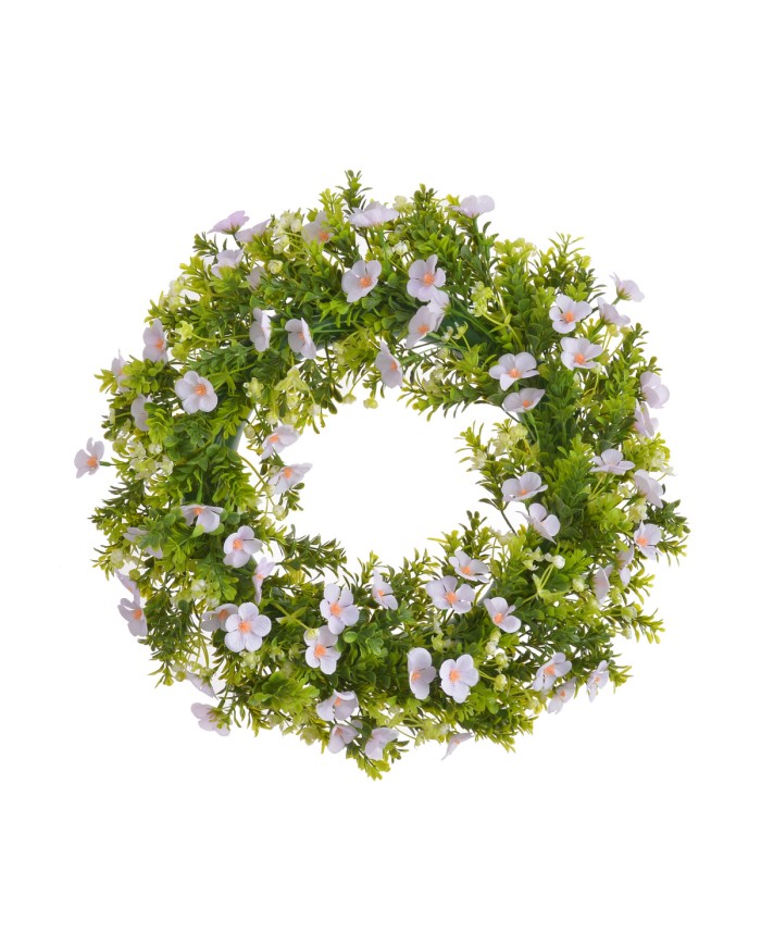 Wianek z kwiatami 45cm....16-4 pcs