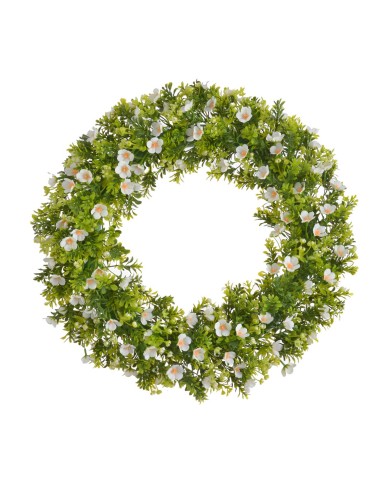 Wianek z kwiatami 50cm....8-1 pcs