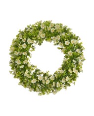 Wianek z kwiatami 50cm....8-1 pcs