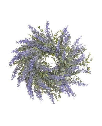 Wianek z lawendą..35CM..96-24 pcs......07 PURPLE