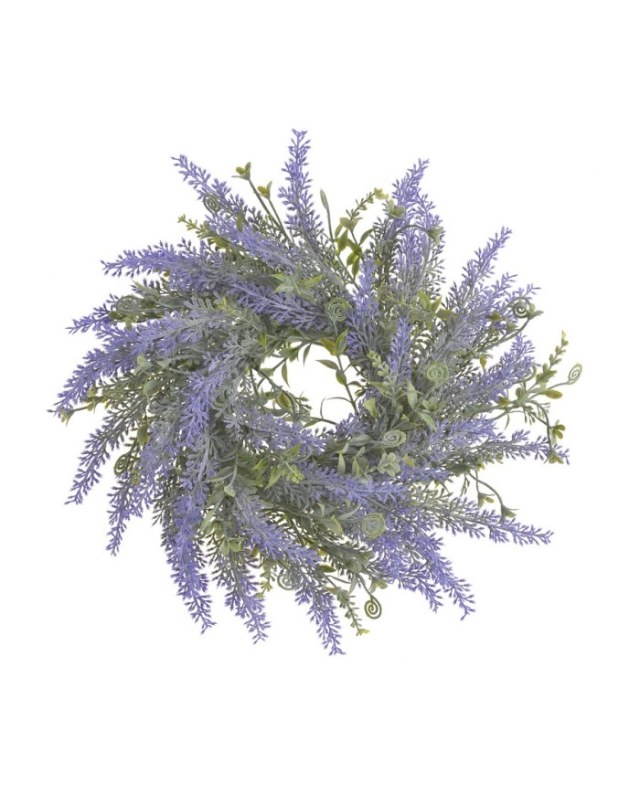 Wianek z lawendą..35CM..96-24 pcs......07 PURPLE