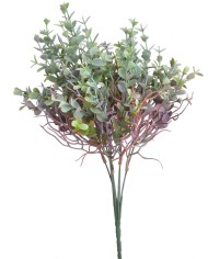 Gałązka liściasta 4szt-pęcz...43cm..144-24 bu..4 pcs-bu