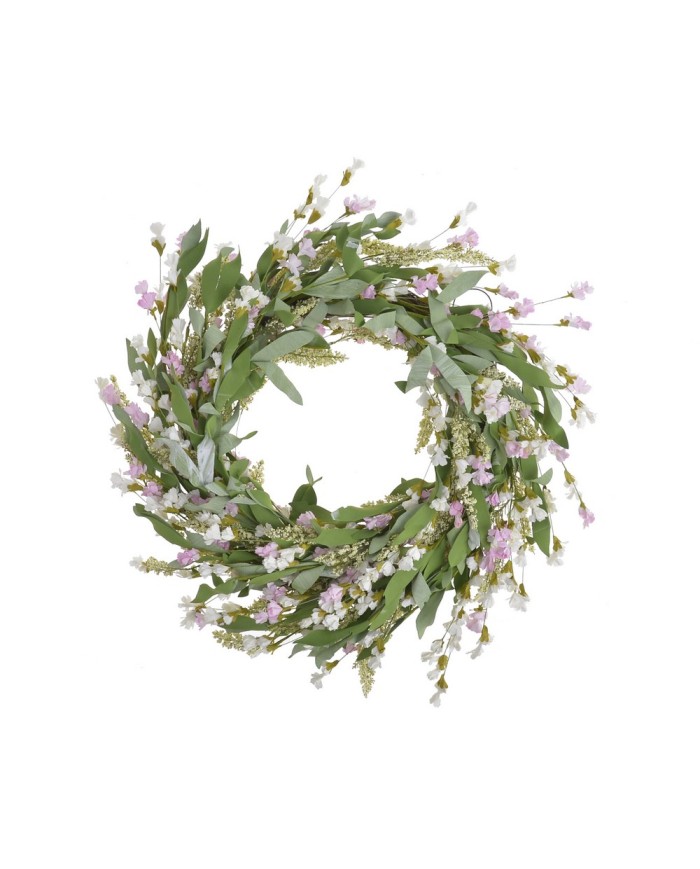 Wianek 60cm....6-2 pcs......PINK-WHITE