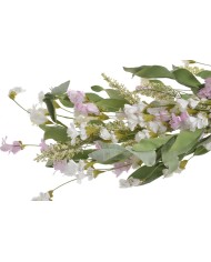 Girlanda 150cm....12-4 pcs......PINK-WHITE