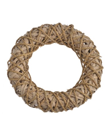 Wianek wyplatany naturalny 37cm..37cm∅, 9cmH..8-1 pcs......NATURAL